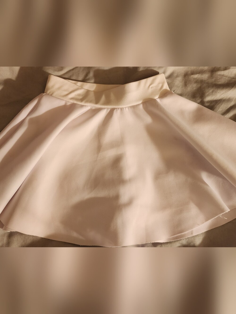 Weissman Cream Dance Skirt for Girls